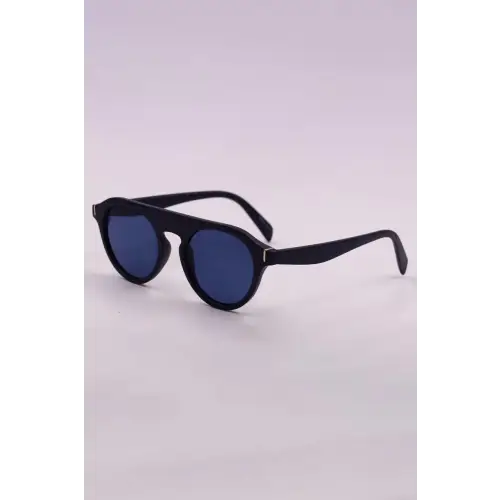 Stylish Round Polycarbonate Rim Sunglasses