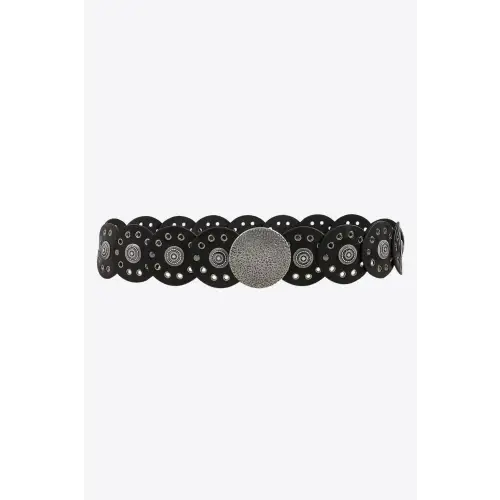 Round Leather Belt