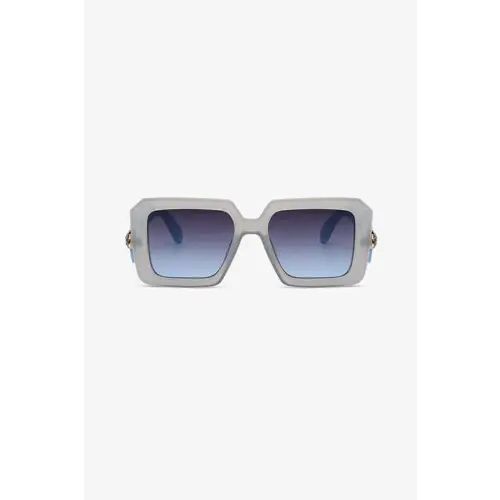 Stylish Tortoise Square Sunglasses with Durable Polycarbonate Frame