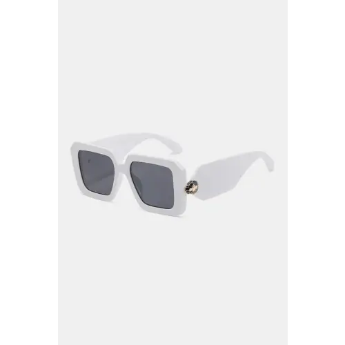 Stylish Tortoise Square Sunglasses with Durable Polycarbonate Frame