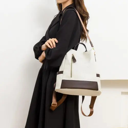 Stylish and Authentic Leather Backpack Bag