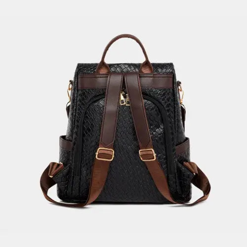 Stylish and Authentic Leather Backpack Bag