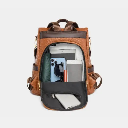 Stylish and Authentic Leather Backpack Bag