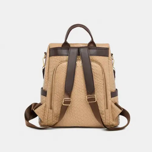Stylish and Authentic Leather Backpack Bag