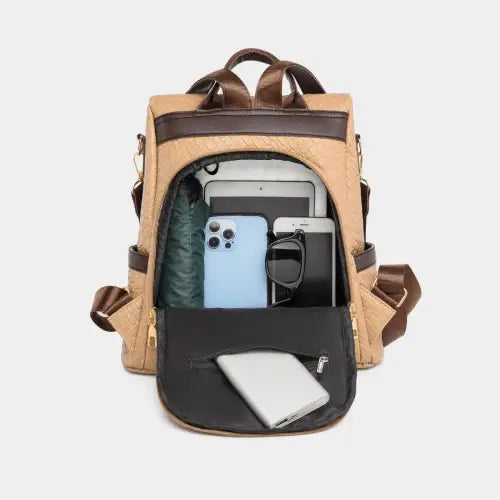 Stylish and Authentic Leather Backpack Bag