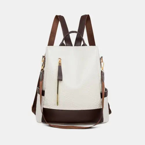 Stylish and Authentic Leather Backpack Bag