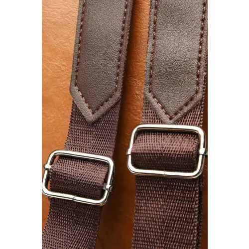 Stylish Leather Backpack