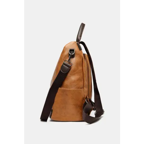 Stylish Leather Backpack