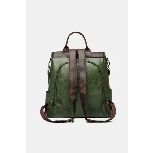 Stylish Leather Backpack
