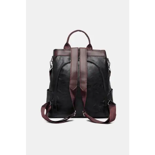 Stylish Leather Backpack