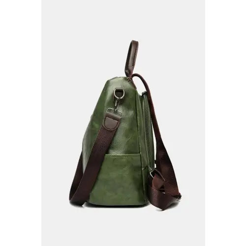 Stylish Leather Backpack