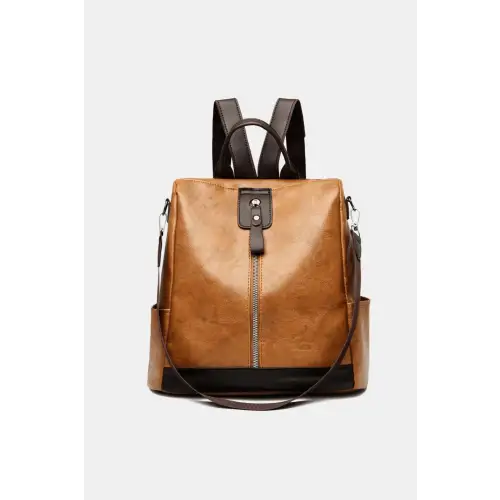 Stylish Leather Backpack