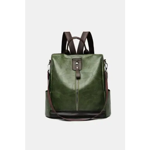 Stylish Leather Backpack