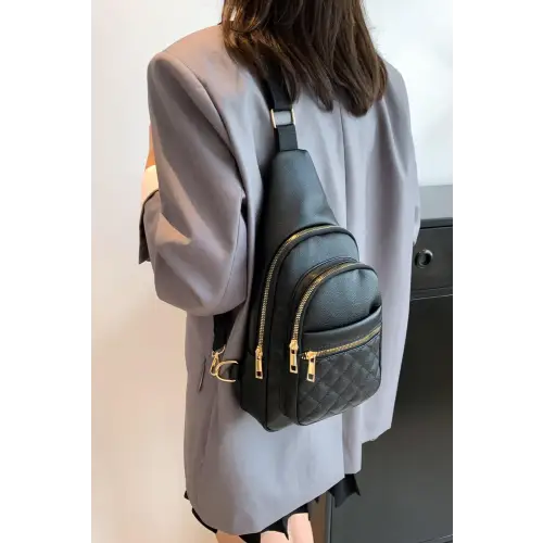 Stylish Leather Sling Bag