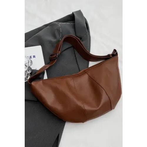 Stylish Leather Sling Bag with Authentic Tags