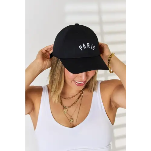 Stylish Embroidered City Baseball Cap