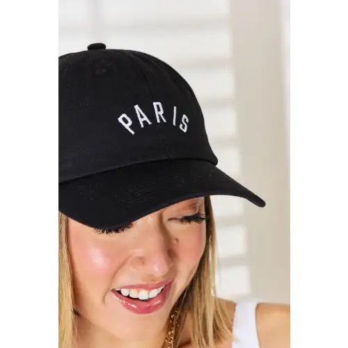 Stylish Embroidered City Baseball Cap