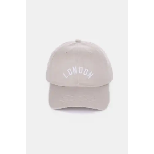 Stylish Embroidered City Baseball Cap