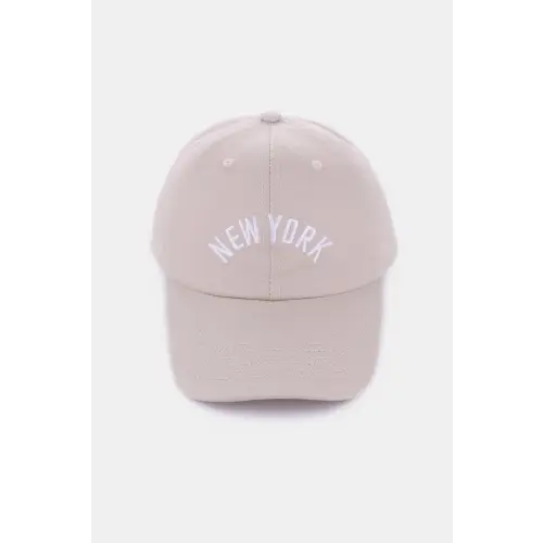 Stylish Embroidered City Baseball Cap