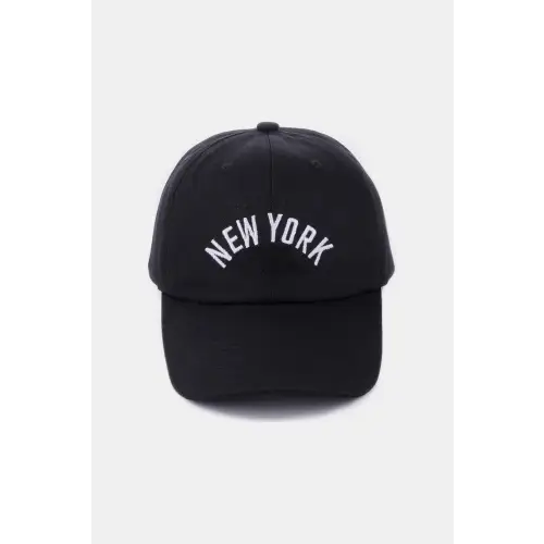 Stylish Embroidered City Baseball Cap