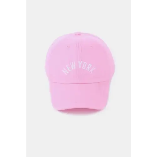 Stylish Embroidered City Baseball Cap