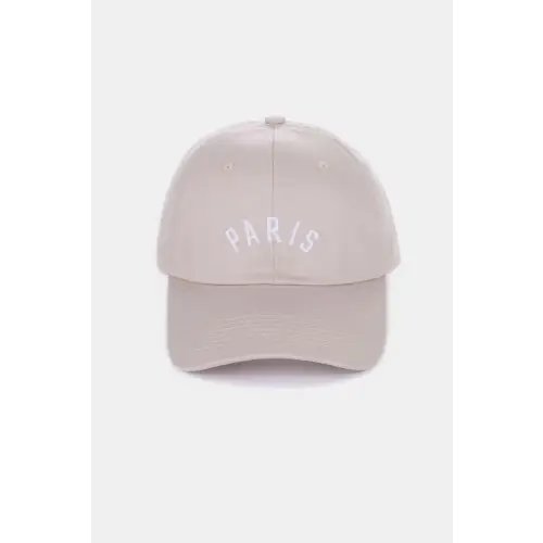 Stylish Embroidered City Baseball Cap
