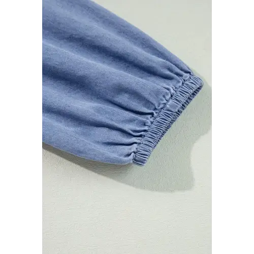 Sultry Tied Denim Dress