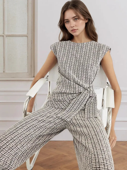 Your Perfect Tied Round Neck Set for Every Beautiful Moment