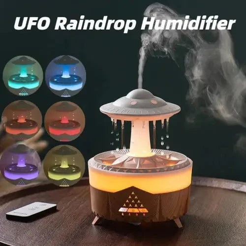 Rain Cloud and Volcano Humidifier