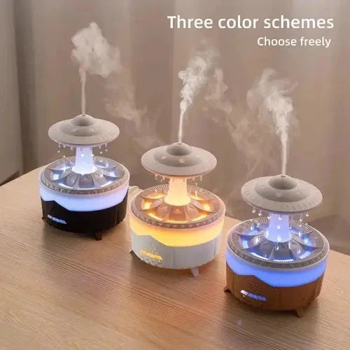 Rain Cloud and Volcano Humidifier