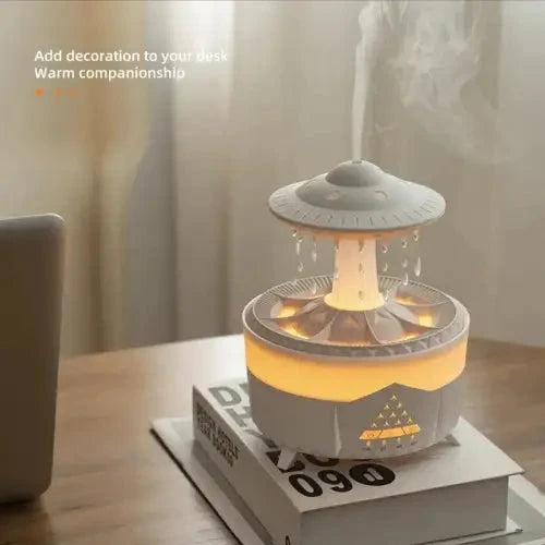 Rain Cloud and Volcano Humidifier