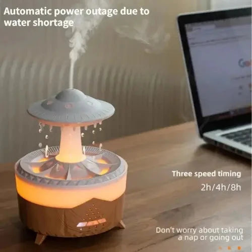 Rain Cloud and Volcano Humidifier