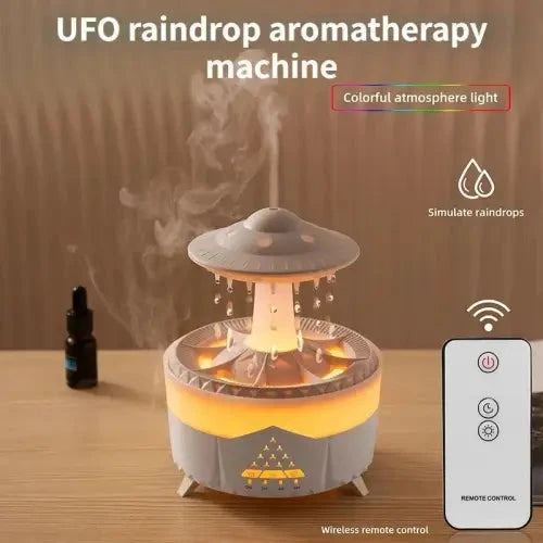 Rain Cloud and Volcano Humidifier
