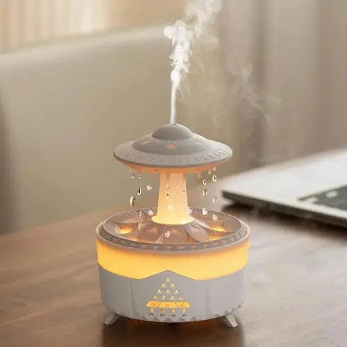 Rain Cloud and Volcano Humidifier