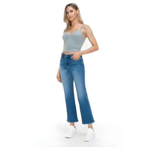 Whiskers Mid-Rise Jeans