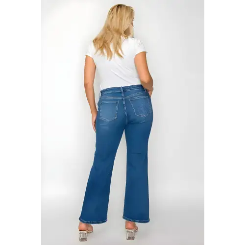 Whiskers Mid-Rise Jeans