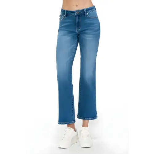 Whiskers Mid-Rise Jeans Medium