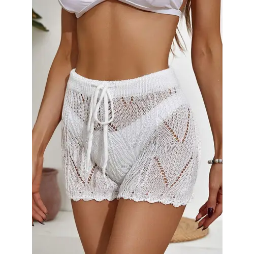Trendy Swim Shorts White