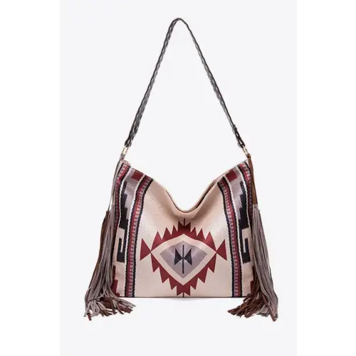 Geometric Canvas Tote Bag