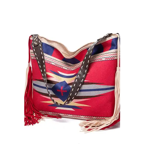 Geometric Canvas Tote Bag