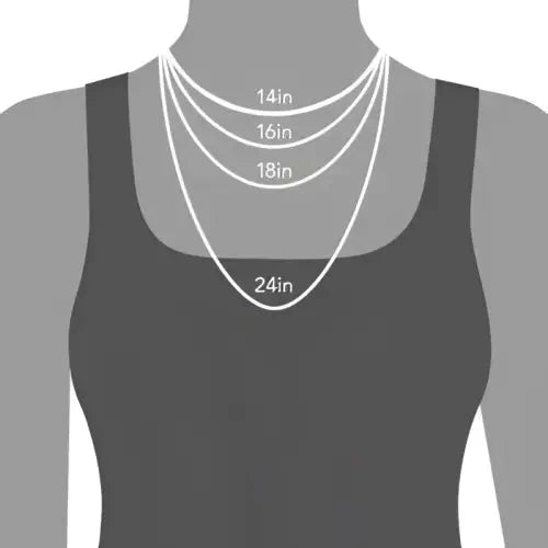 Layered Silver Chain Necklace