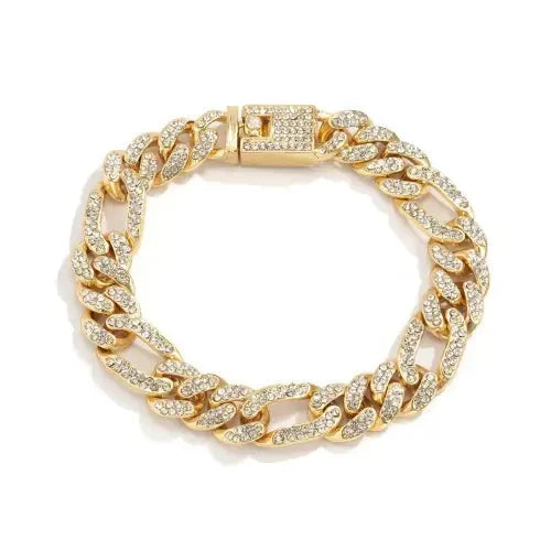 Personalized Diamond Gold Bracelet Gold