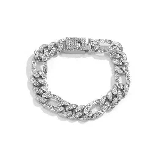 Personalized Diamond Gold Bracelet