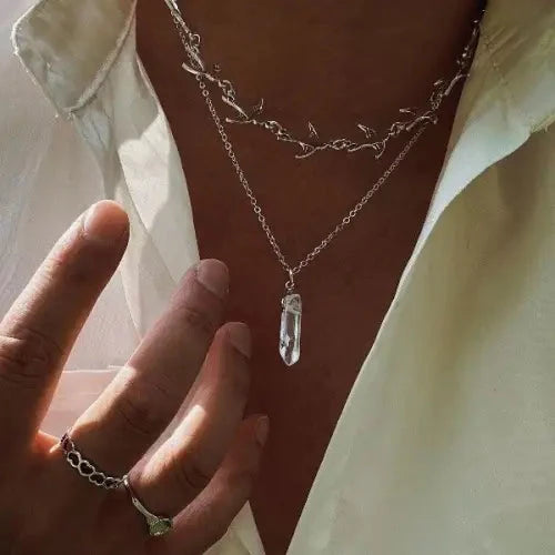 Silver Bird Necklace