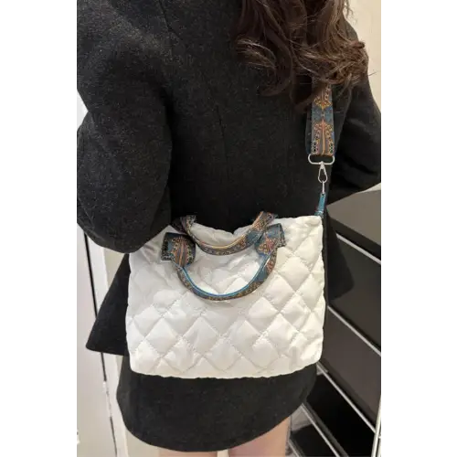 Trendy Bubble Textured Printed Strap Handbag for Fashionistas