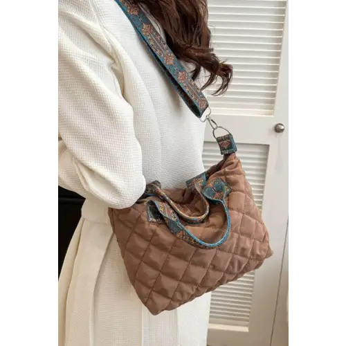 Trendy Bubble Textured Printed Strap Handbag for Fashionistas