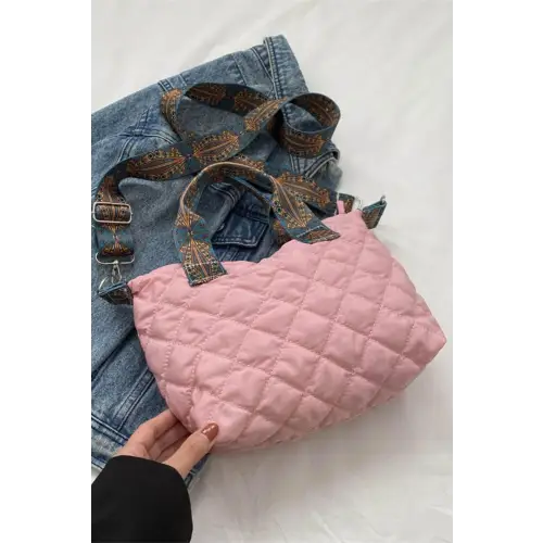 Trendy Bubble Textured Printed Strap Handbag for Fashionistas