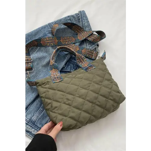 Trendy Bubble Textured Printed Strap Handbag for Fashionistas
