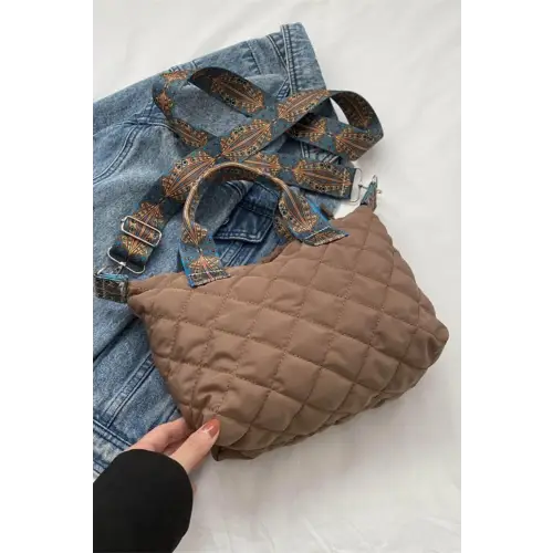 Trendy Bubble Textured Printed Strap Handbag for Fashionistas