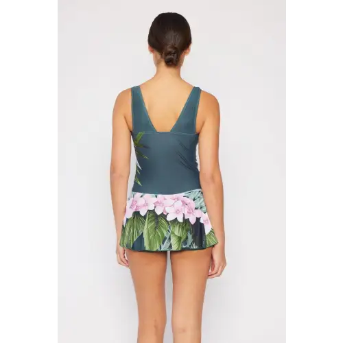 Tropical Swim Dress